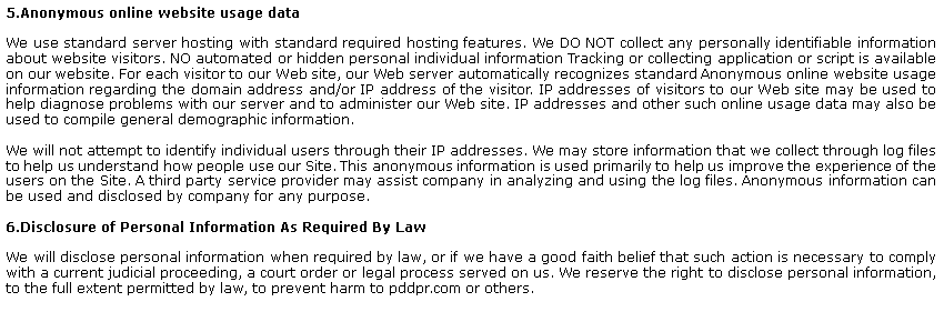 Privacy Policy